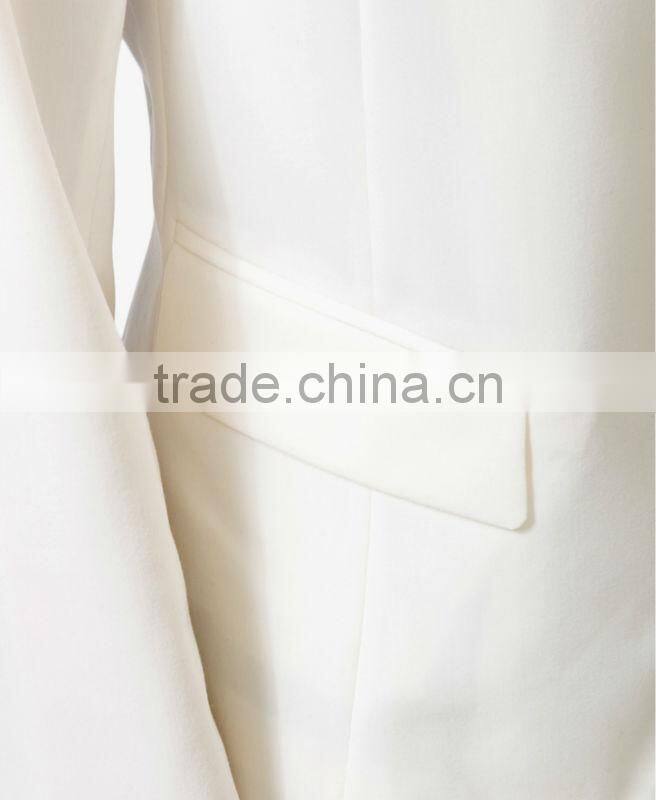 Corporate Open-Front Blazer