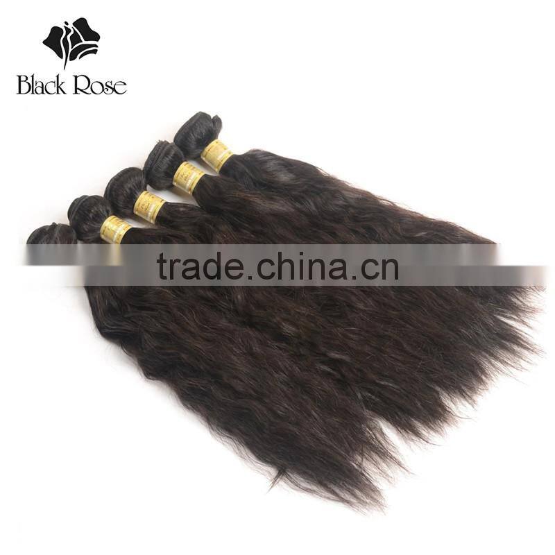 Fashionable Black Color 100% Virgin Indian Natural Wave Hair
