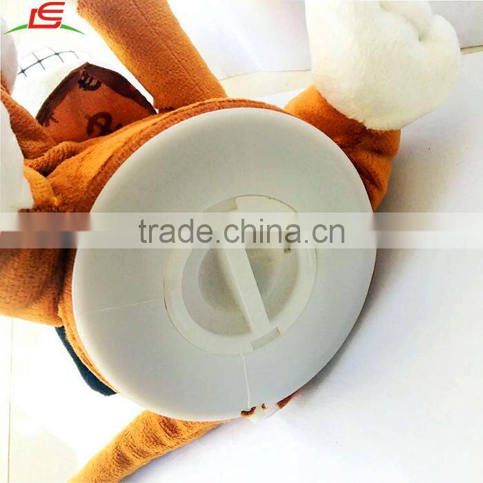 Crazy Laughing Dog Piggy Bank Plush Electric Toys for Kid Children