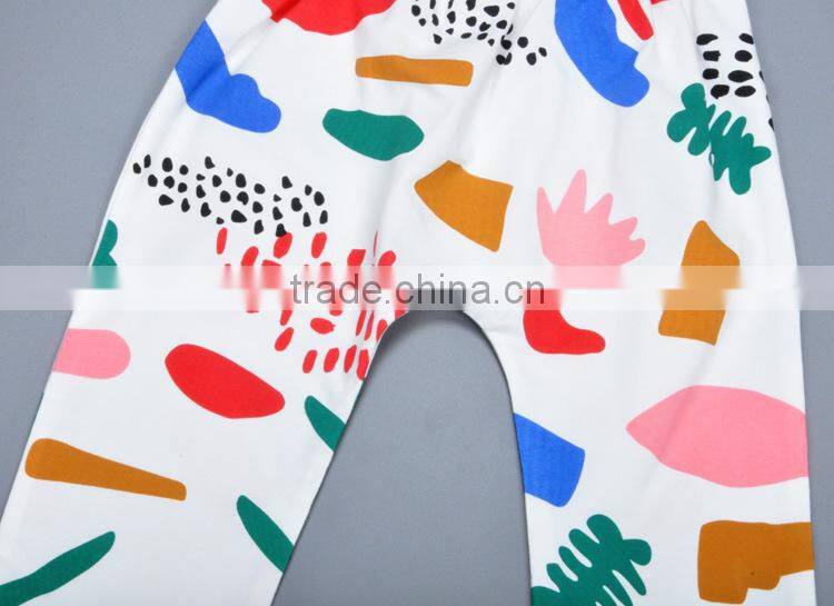 Toddler Baby Boy Girl Trousers Kids Children Harem Pants