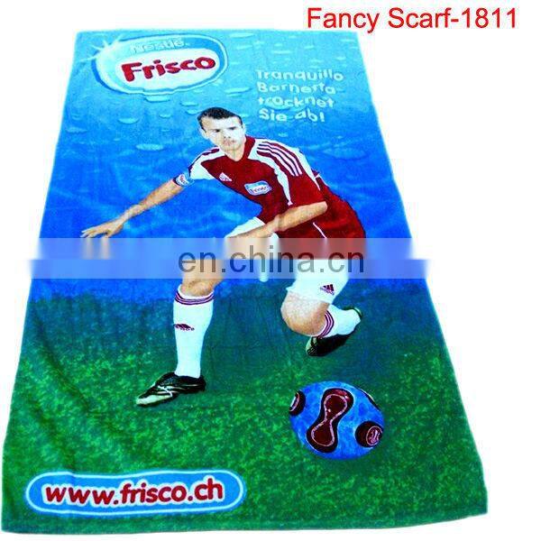 Custom Screen Printing Beach Towel Comply with REACH Standard