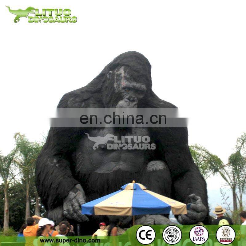 Amusement Park Equipment Large Gorilla Large Kingkong For Fun