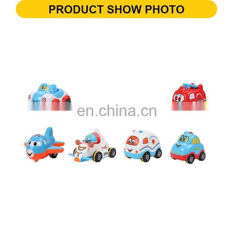 12 pcs cute friction toys car and airplane toys vehicle
