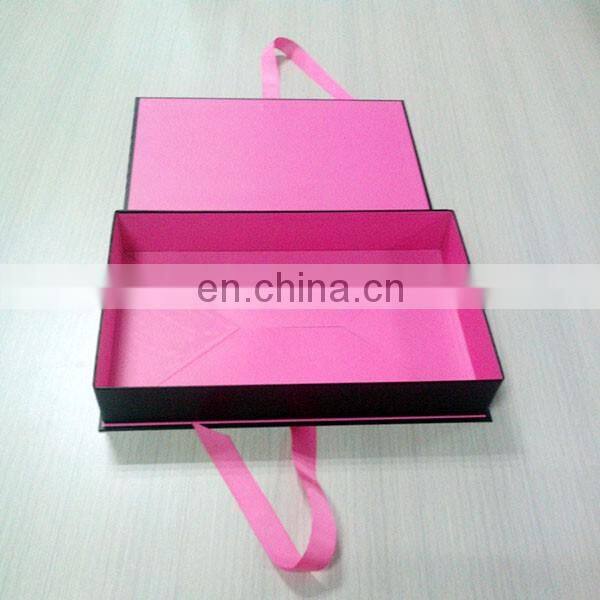 2017 Alibaba hot sale custom size and logo folding packing box