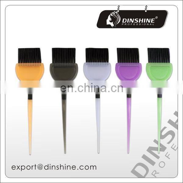 Professional durable color hair tint brush with white bristle for Salon