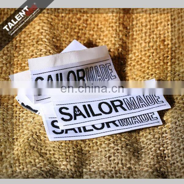 customized high quality garment woven label