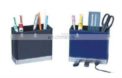 Leather Penholder with HUB