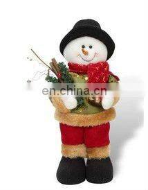handmade well dressed christmas snowman
