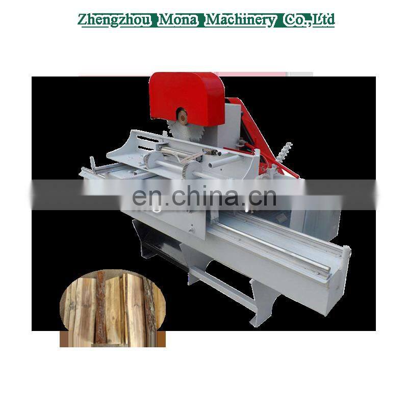 Best feedback table saw sliding moving smooth cutting log saw mill machine