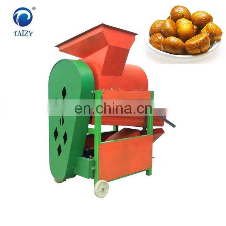 Taizy High efficient chestnut sheller/huller/dehulling machine