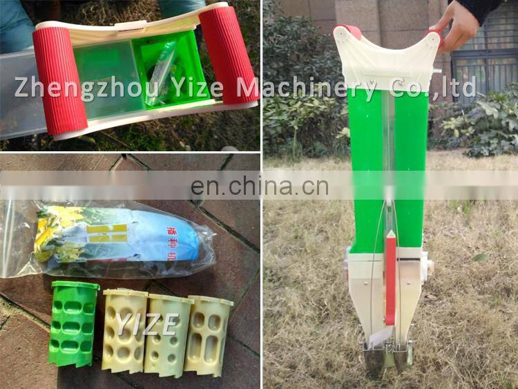 Hand Push Mini Corn Seeds Planter Planting Machine Maize Seeder and Fertilizer Machine