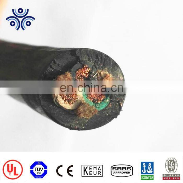 Flexible 3x16 3x14 3x12 3x10 4x10 4x8 AWG 600V SOOW Rubber Cable