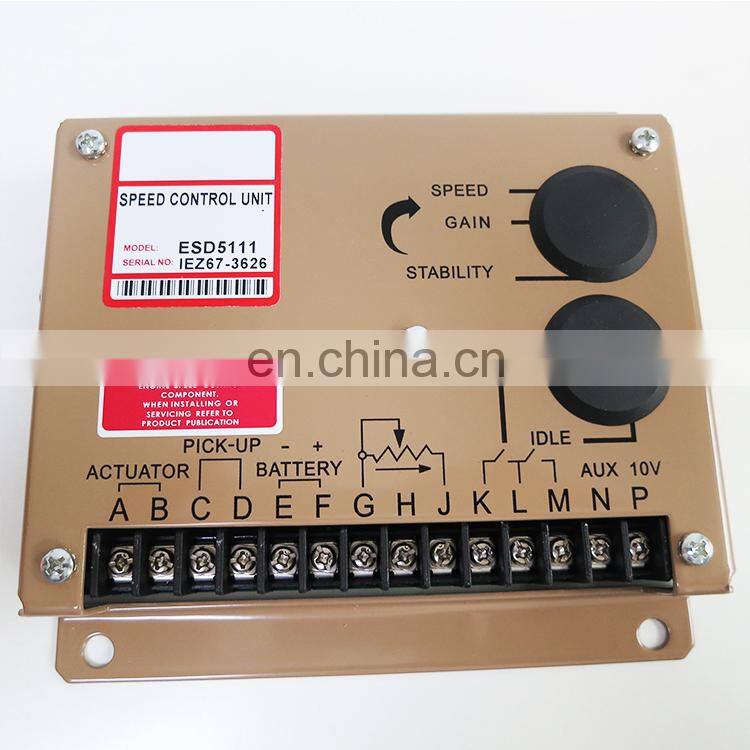 Control Module For Generator Speed Control Unit ESD5111