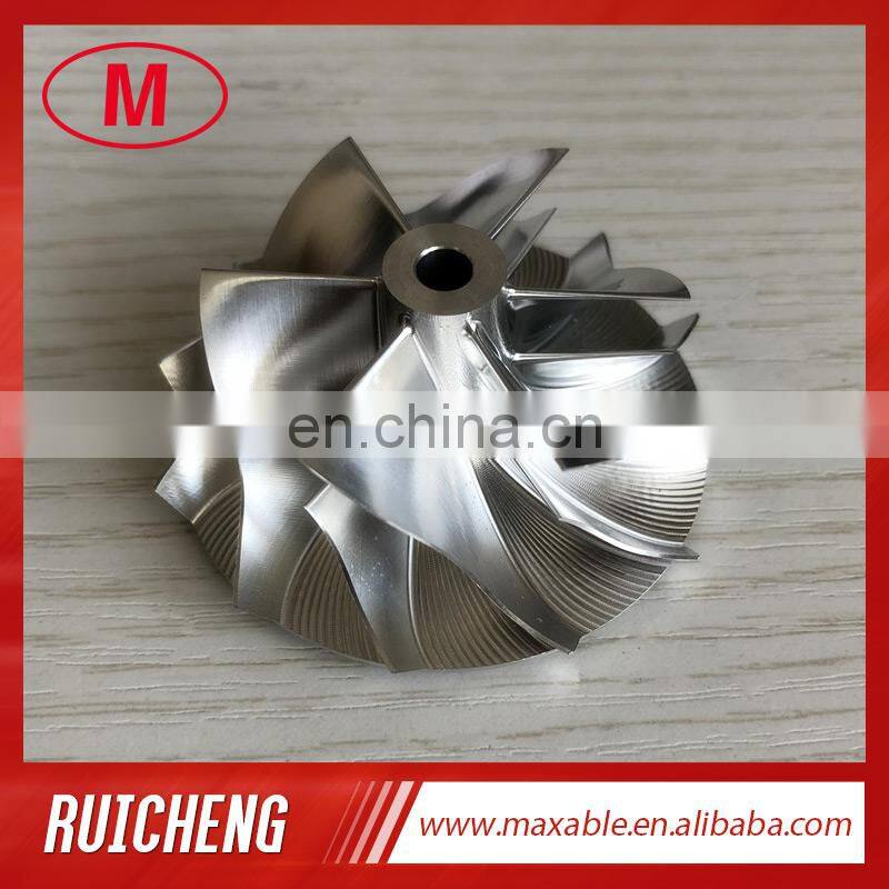 TD04H 44.00/56.00mm 6+6 blades high performance Turbocharger milling/aluminum 2618/billet compressor wheel
