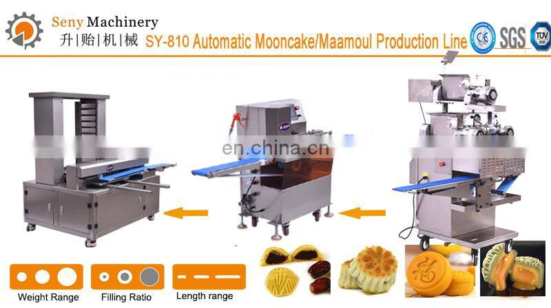 High efficiency automatic moon cake maamoul making maker machine