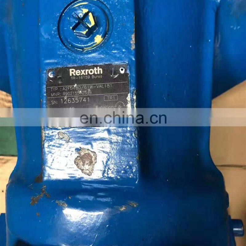Original Rexroth hydraulic piston pump motor A2FE180/61W-VAL181 R902155925 oil pump