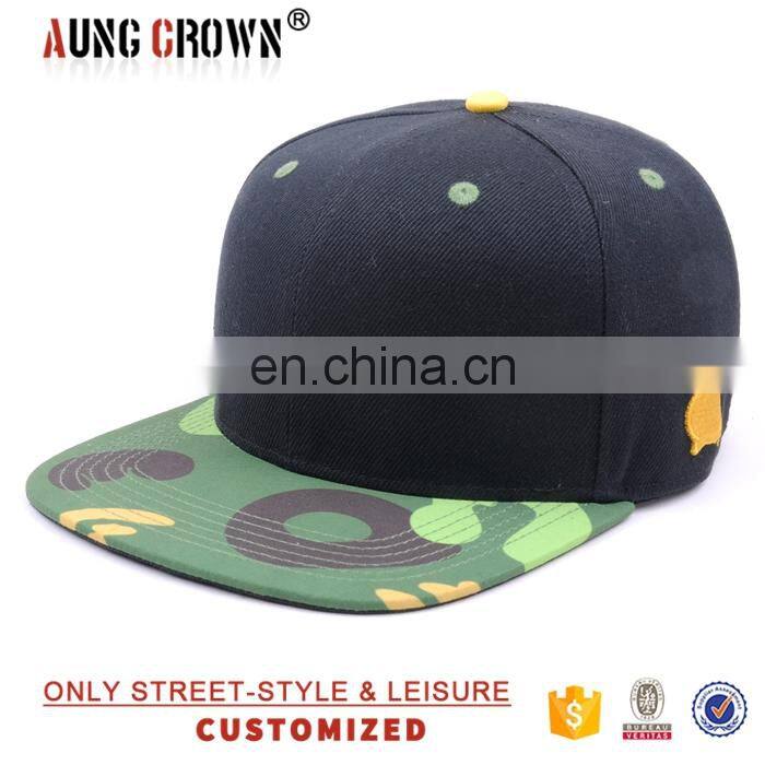 Design Your Own Blank Plain Acrylic Snapback Hats Wholesale