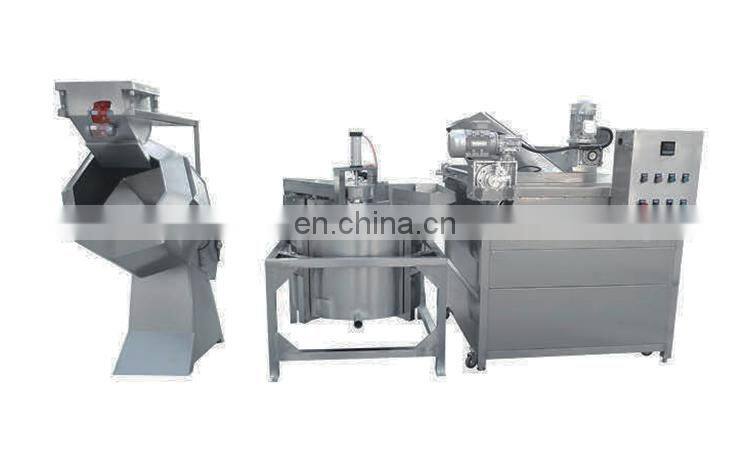 Industrial deep frying equipment for frying chicken