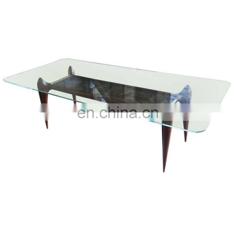 6mm 8mm 10mm 12mm Tempered Glass Table Tops For Dining Table Coffee Tea Table