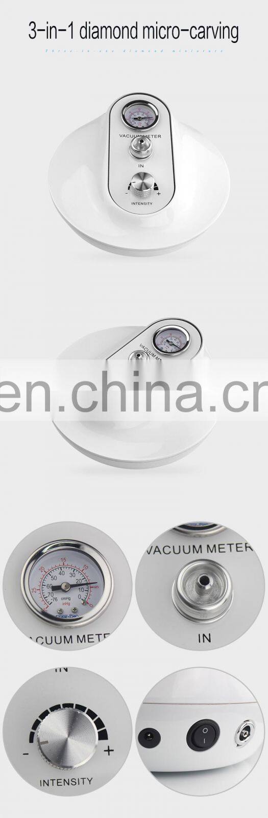 2021 For home use 3 in 1 Mini Diamond Microdermabrasion Dermabrasion Facial Skin Peel device