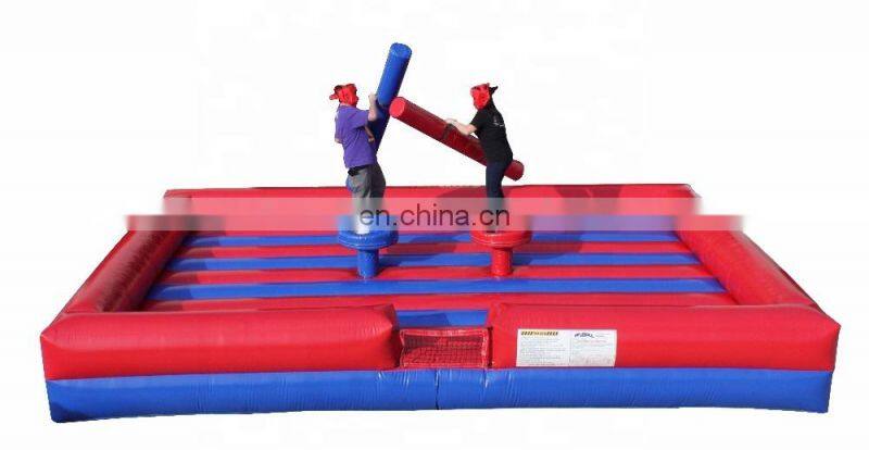 Cheap inflatable duel combat game for gladiator games of gladiator duel inflatable