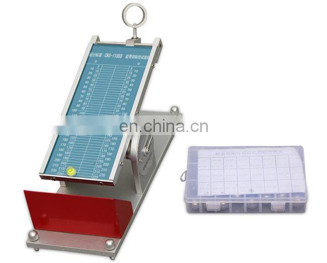 Rolling ball track Strength tester