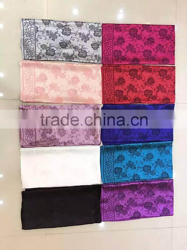 latest design high quality islamic square scarfs muslem headscarf shawl