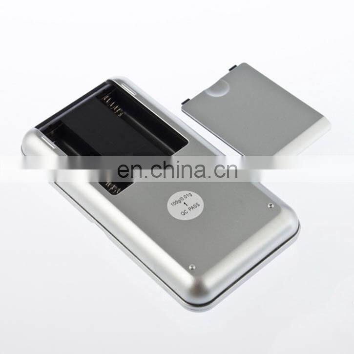 100g/0.01g Mini Digital Pocket Scale professional Pocket Digital Scale Silver