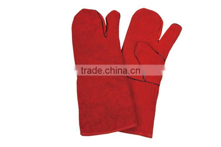 Popular One Finger Gloves Heavy Duty Leather Gloves LG036