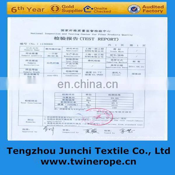 JUNCHI/JC/Hot Sale in Mexico Polypropylene Fiber for Concrete