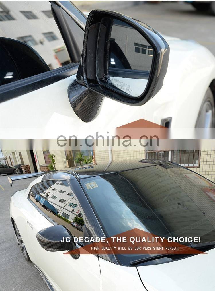 R35 Racing Carbon Car Back Mirror Cap for Nissa n R35 GTR 2009-2015