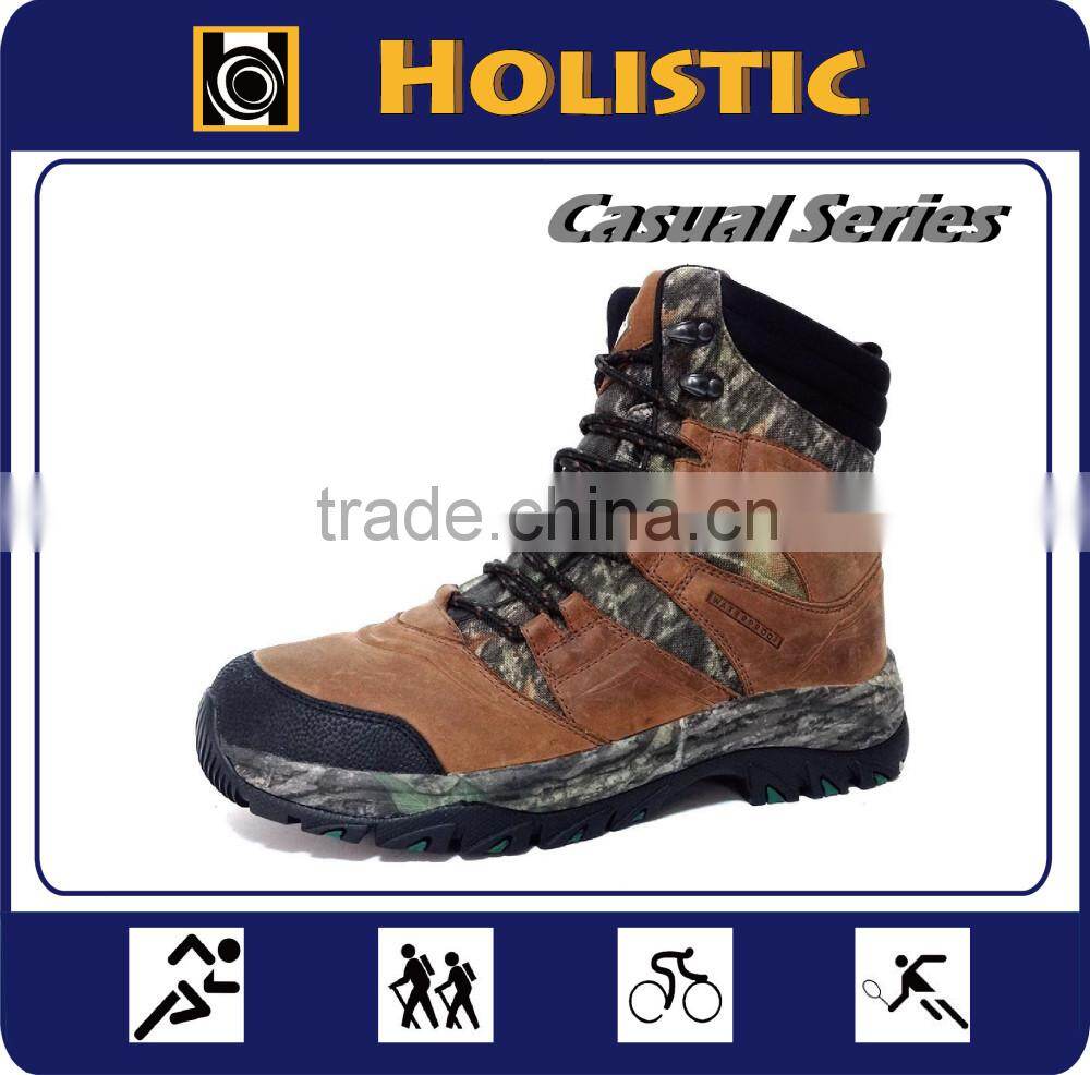 Colorful Fatigues Suede leather Waterproof Hunting boots