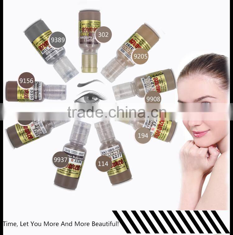 Kolorsource Health Cosmetic Pigments Semi Paste Ink For Permanent Makeup