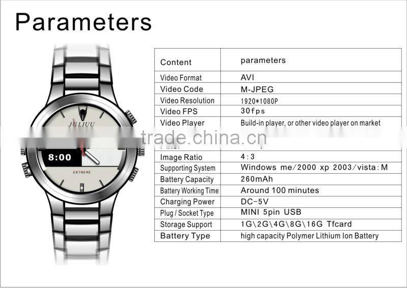 4GB Watch DVR,watch camera,mini DV,hidden camera 908-M
