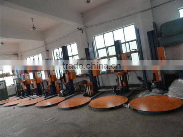 forklift use M type pallet wrapping machine| wrap machine