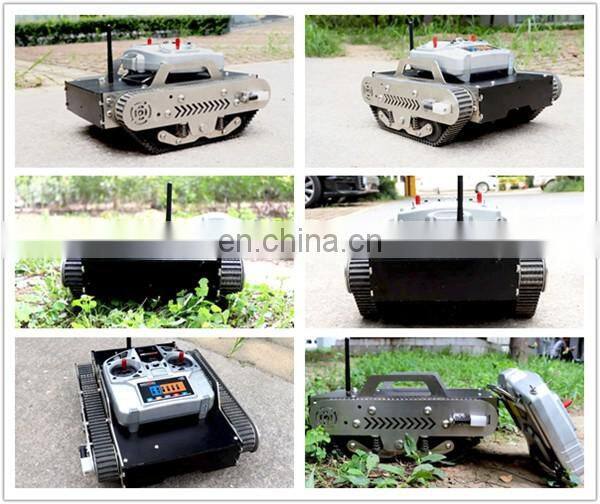 Small cheap robot all terrain vehicles rubber track