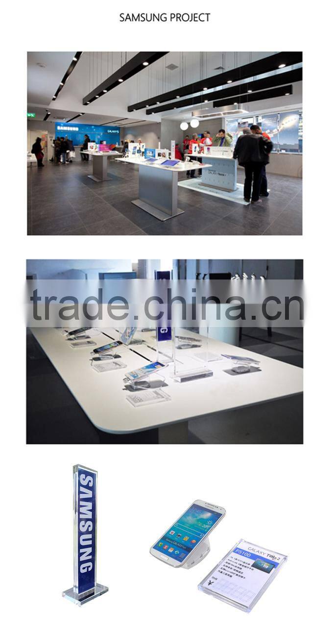 mobile phone display table,cell phone display table,samsung store display table,samsung shop display