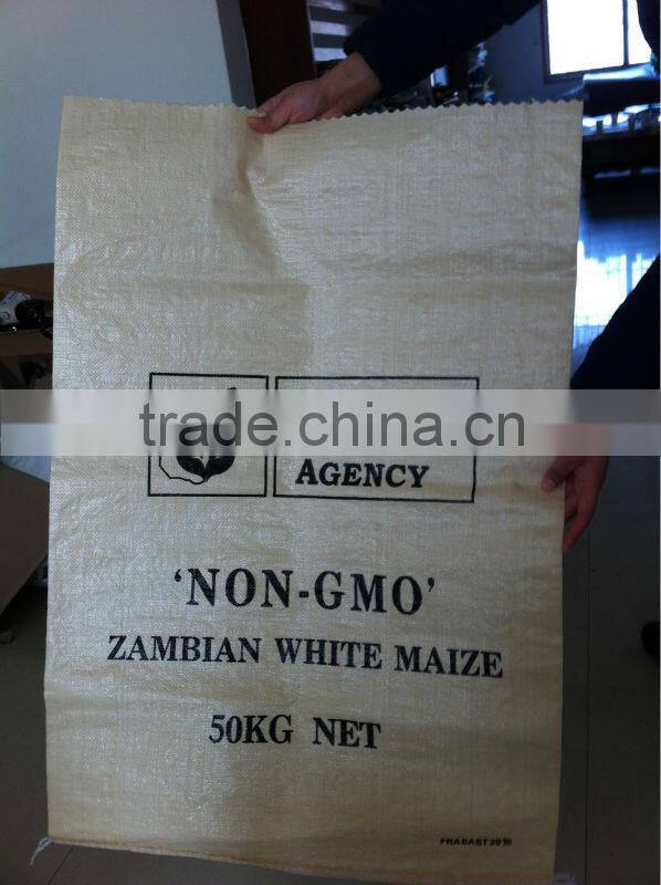 transparent pp bag bean sack PP woven vegetable seed bag soybean bag 50kg recycled bag for bean