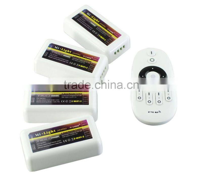4 Zone 2.4G RF LED Dimmer