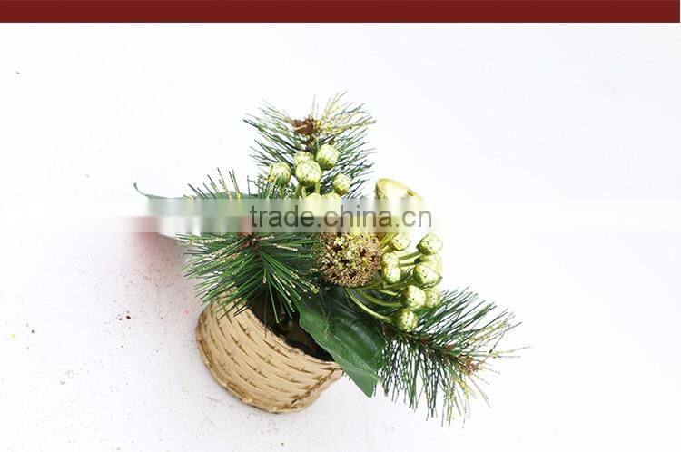 Decorated Mini Accessories Table Indoor Home Party Decoration Supply Christmas Tree