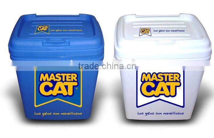 2015 Hot selling 15kgs PP dogs food container with sealing lid