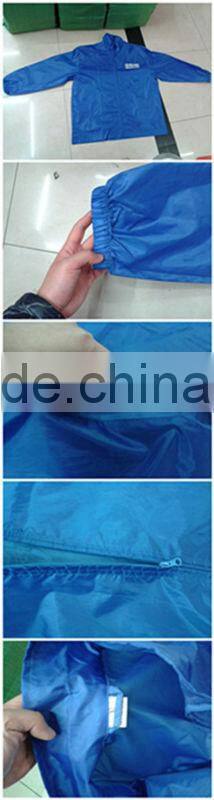 waterproof polyester rain jacket