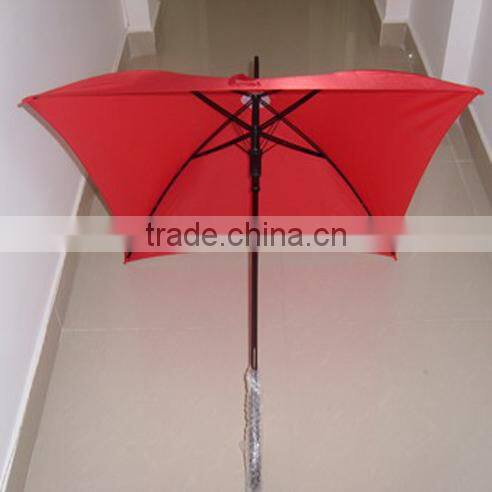 square umbrella and 4 panel umbrella