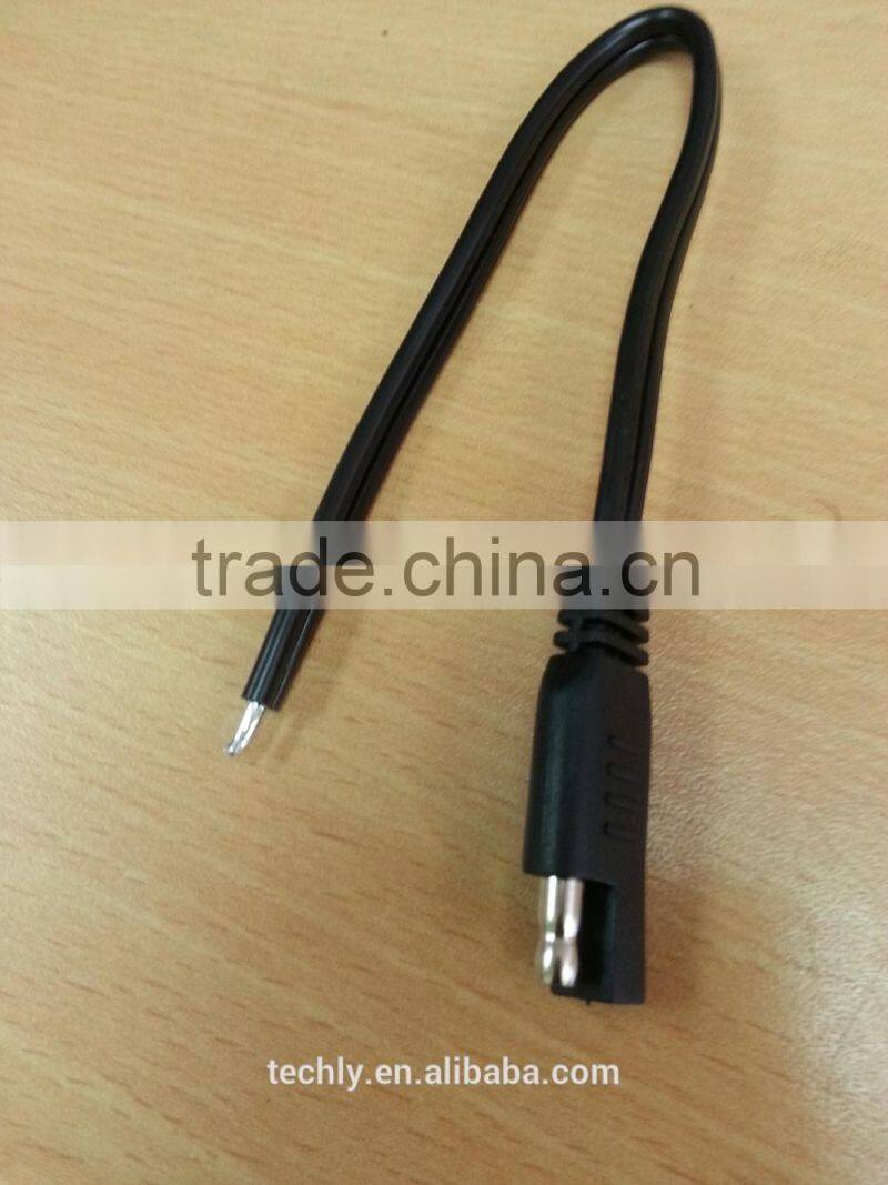 UL SPT-2 16AWG 300V 105C power with SAE plug and Tinned power cable