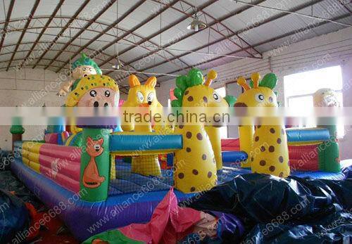 2015 new Mc Dull paradise 10x6m inflatale funcity high quality