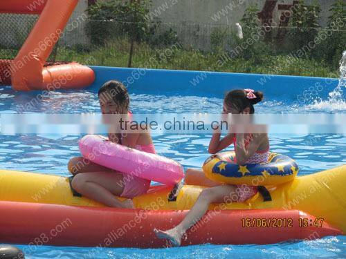 hot sale inflatable banana boat floating games for adults