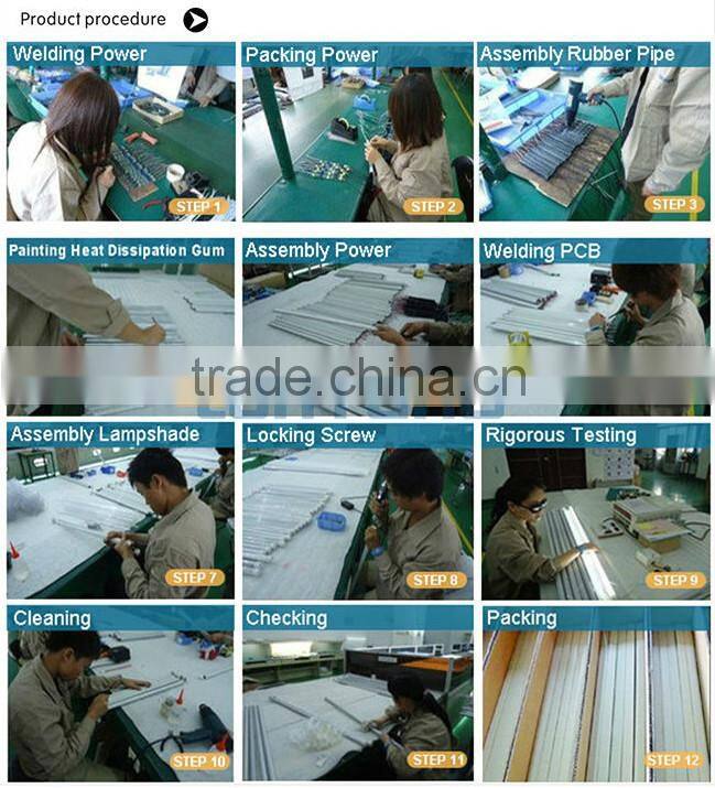 SMD2835 DLC led IP65 tube led tri-proof light 1200mm 60w