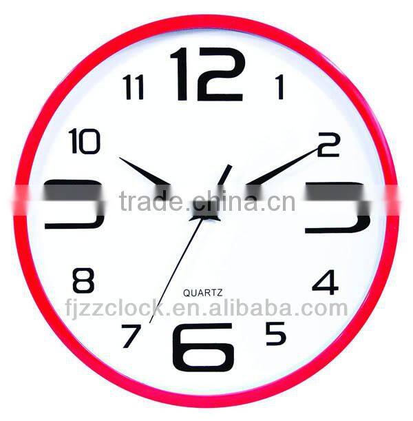 Plastic Decorative Wall Clock For Sale