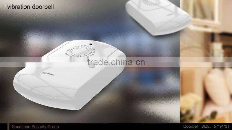 Wireless motion sensor doorbell /vibration doorbell for the deaf vibrator