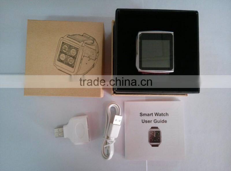 2016 Hot Bluetooth Smart Watch Wrist Watch U Smartwatch For Samsung S4/note2/3 Htc Lg Xiaomi Android Smart Phones